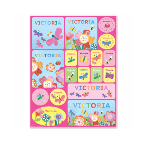 Flowers Personalized Stickers