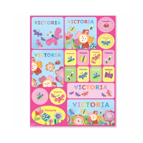 Flowers Personalized Stickers