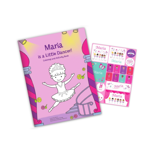 I'm a Little Dancer Coloring Book and Sticker Gift Set