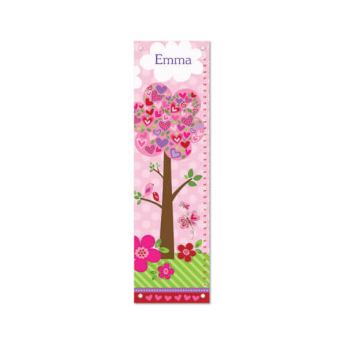 Love is in the Air Personalized Growth Chart