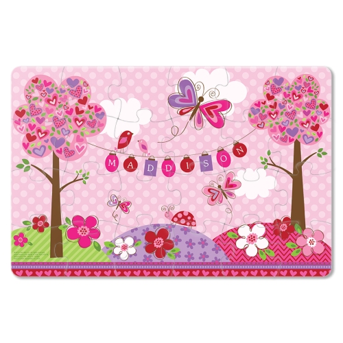 Love is in the Air Personalized Puzzle - 24 Pieces
