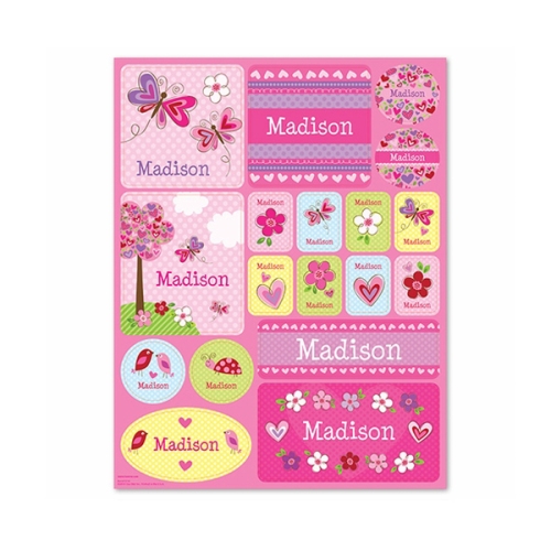 Love is in the Air Personalized Stickers