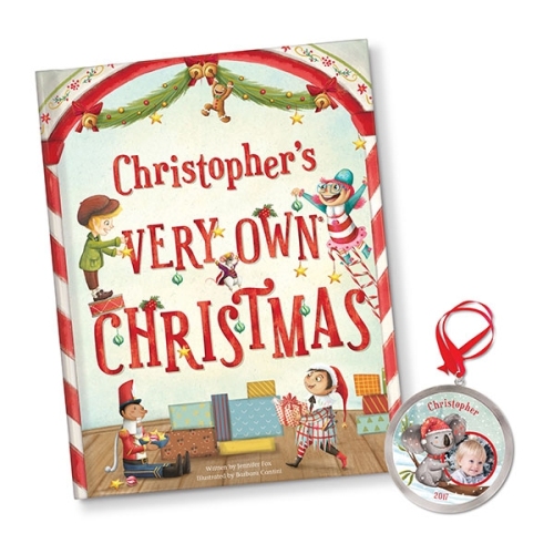 My Very Own Christmas Personalized Book and Ornament Gift Set
