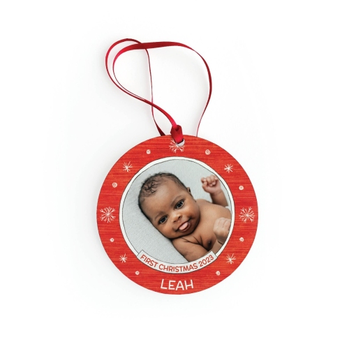 Baby's First Christmas Personalized Ornament