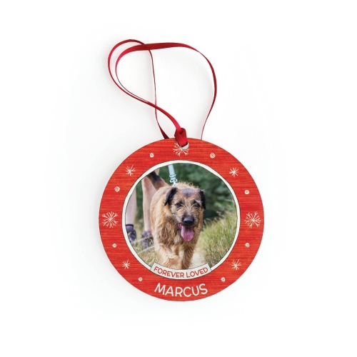 Dog Memorial Personalized Ornament