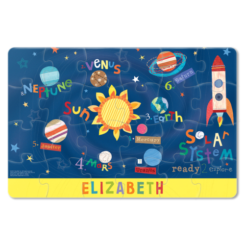 Outerspace Personalized Puzzle