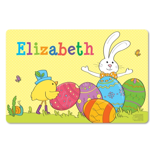 Egg-Cellent Easter Personalized Placemat