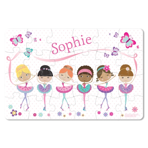 Prima Ballerina Personalized Puzzle - 24 Pieces