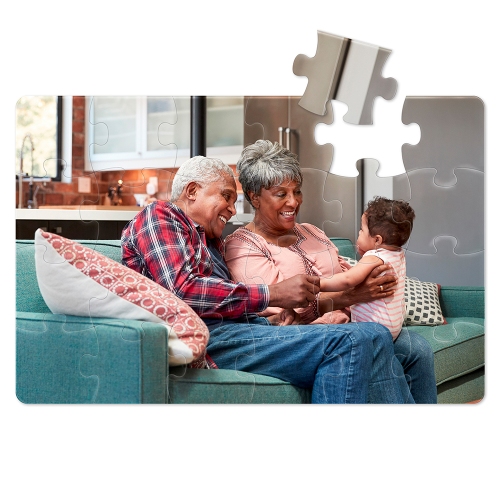 Personalized Photo Puzzle, Landscape / Horizontal - 24 Pieces