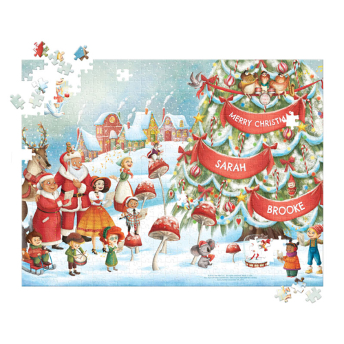 My Very Own Christmas Personalized Puzzle - 500 Pieces 