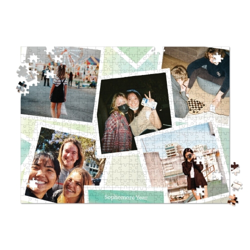 Customized Photo Collage Puzzle -500 Pieces
