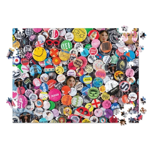 Find Me Buttons Personalized Search-and-Find Puzzle - 500 pieces 