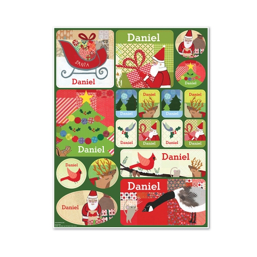 My Very Merry Christmas Personalized Stickers