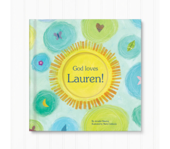 God Loves You! Personalized Book