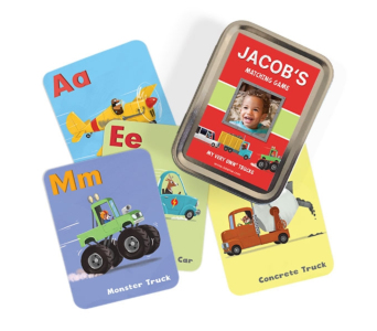 My Very Own Trucks 3-in-1 Personalized Matching Game