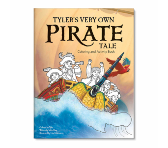 NEW! My Very Own Pirate Tale Personalized Coloring Book