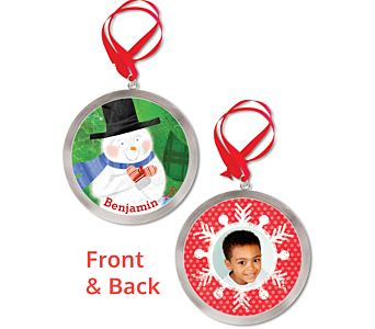 Magical Snowman Personalized Ornament
