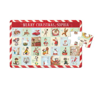 Countdown to Christmas Personalized Puzzle - 24 Pieces 