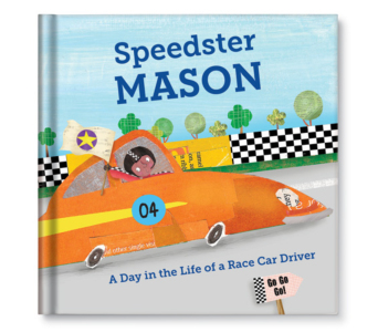 Speedster Personalized Book
