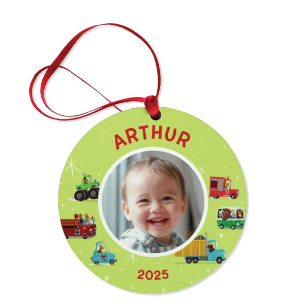 My Very Own Lorries Personalised Ornament