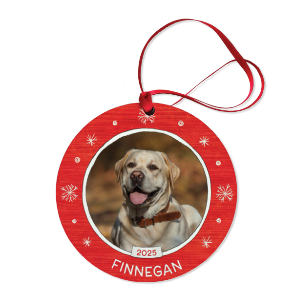 Dog Lovers Personalised Ornament