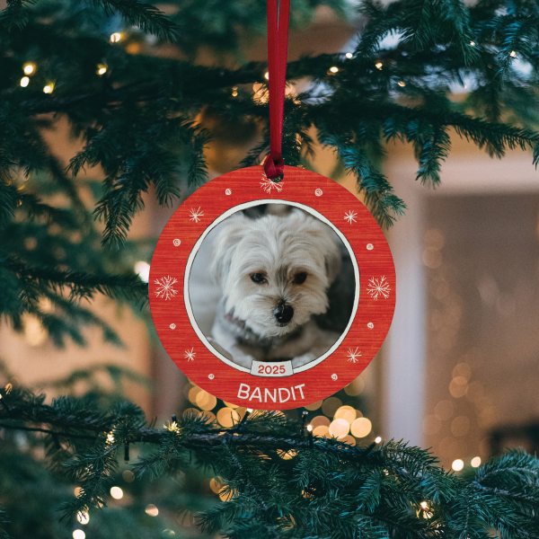 Dog Lovers Personalised Ornament
