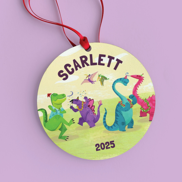 My Very Own Dinosaurs Personalised Ornament