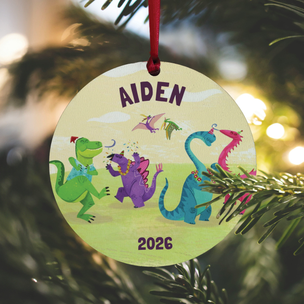My Very Own Dinosaurs Personalised Ornament