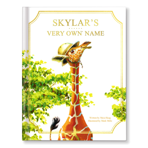 My Very Own Name Personalised Book Gold Foil Edition