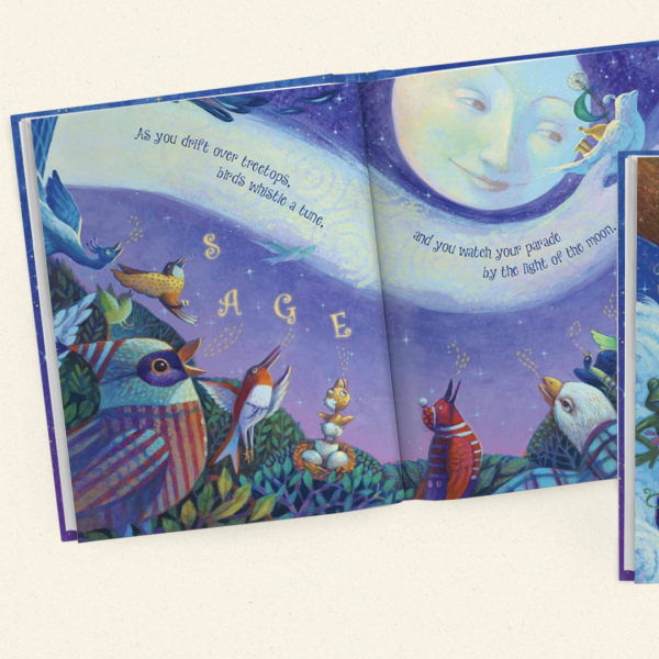 Goodnight Little Me Personalised Book Gold Foil Edition