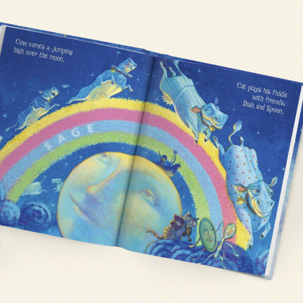 Goodnight Little Me Personalised Book Gold Foil Edition