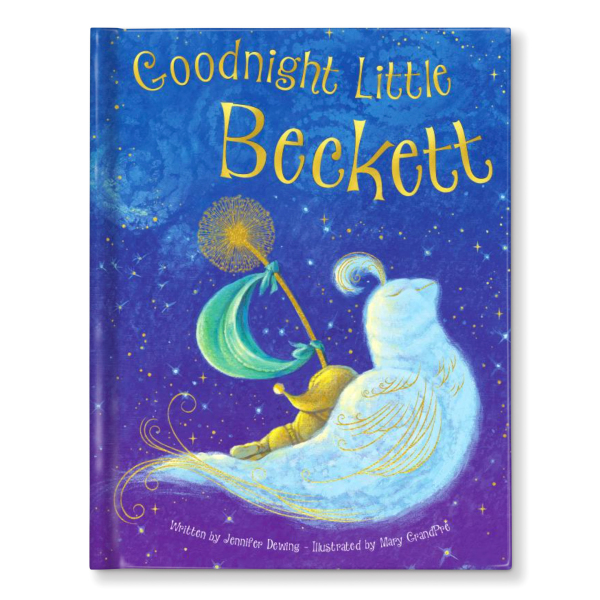 Goodnight Little Me Personalised Book Gold Foil Edition