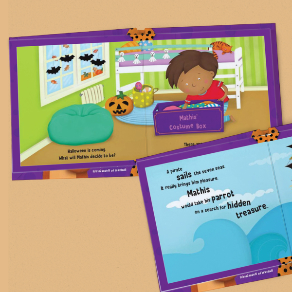 My First Halloween Personalised Board Book