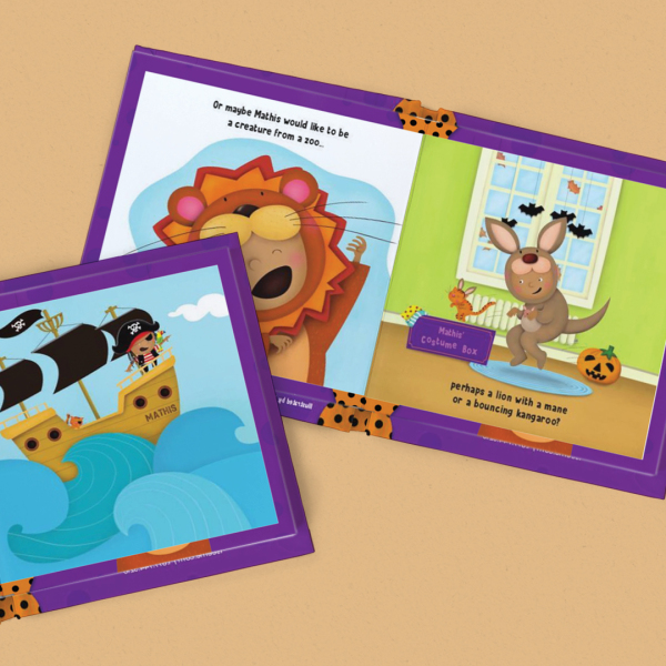 My First Halloween Personalised Board Book