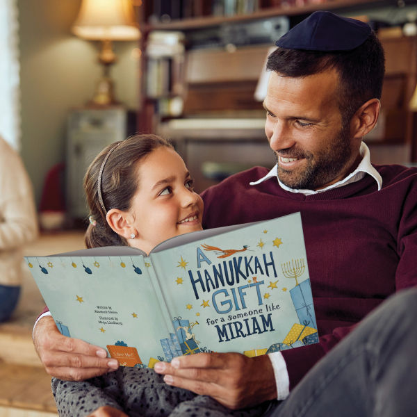 A Hanukkah Gift for a Someone Like You Personalised Book