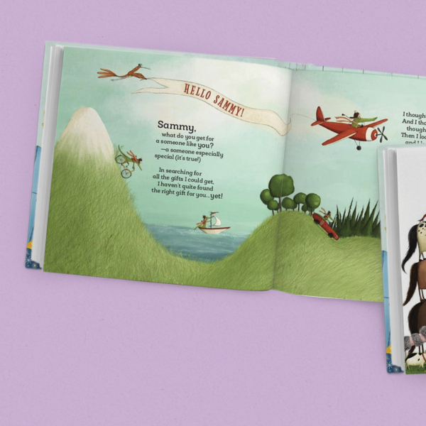 A Hanukkah Gift for a Someone Like You Personalised Book