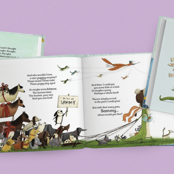 A Hanukkah Gift for a Someone Like You Personalised Book