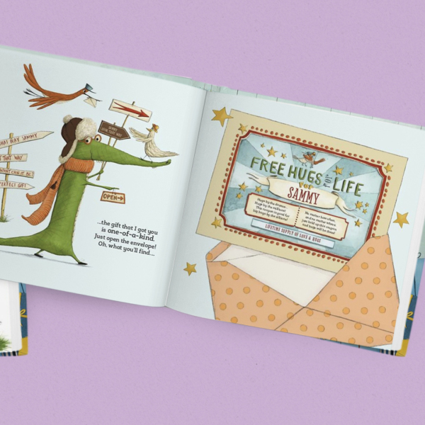 A Hanukkah Gift for a Someone Like You Personalised Book