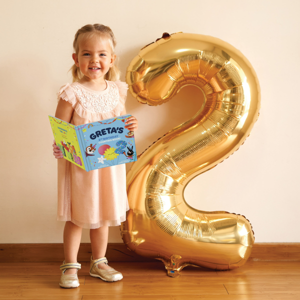 My 2nd Birthday Counting Personalised Board Book