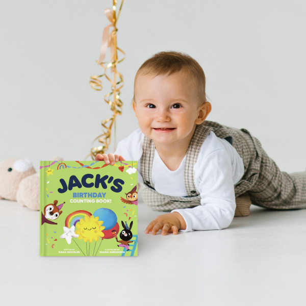 My Birthday Counting Personalised Board Book
