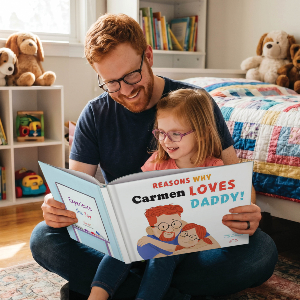 Reasons Why We Love Daddy Personalised Book 