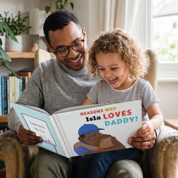 Reasons Why We Love Daddy Personalised Book 