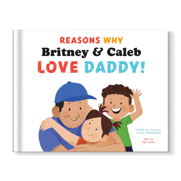 Reasons Why We Love Daddy Personalised Book – 2 Children