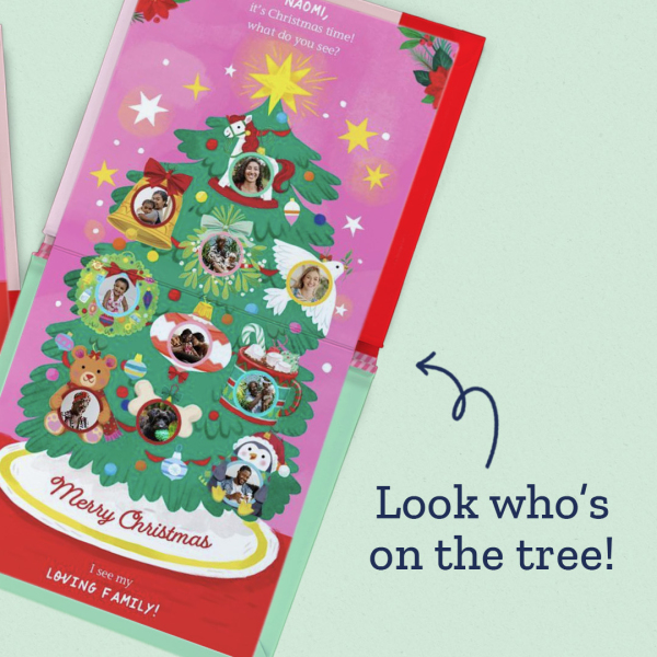 I See My Family at Christmas Personalised Photo Board Book