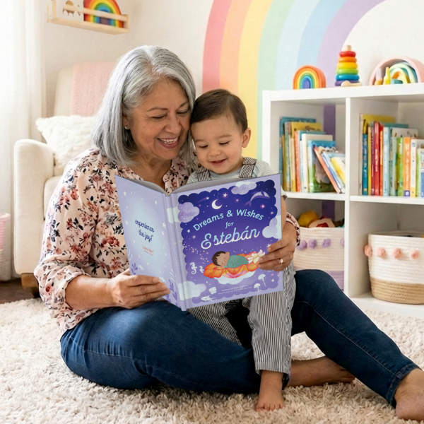 Dreams and Wishes for Baby Personalised Book