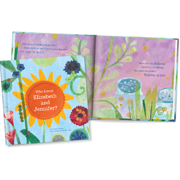 Who Loves Me? Personalised Book for Siblings