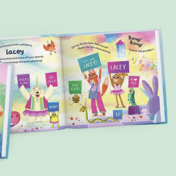 My Unicorn Dance Party Personalised Book