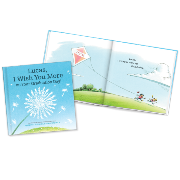 I Wish You More on Your Graduation Day Personalised Book