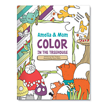 Color in the Treehouse with Me Adult & Child Coloring Book & Frameable Art