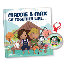 We Go Together Like... Personalized Storybook and Ornament Gift Set